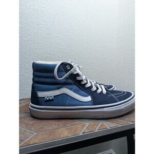 Vans SK8-Hi Skate High Top Shoes Blue MSRP 75 Skater Sz 10.575